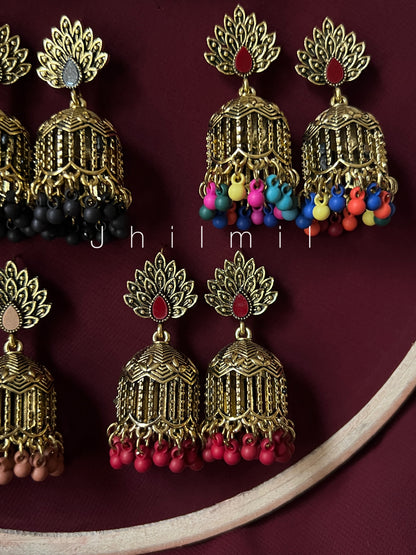Gul Bahar Golden Jhumki