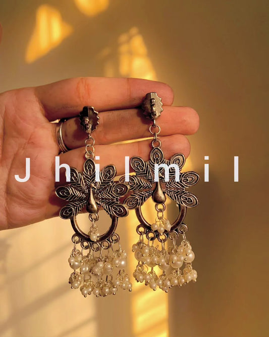 Oxidized Earrings Design 38