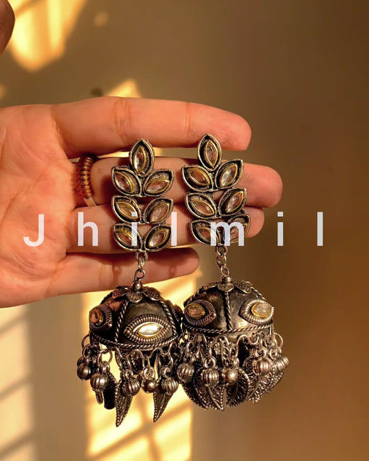 Medium jhumki design 8