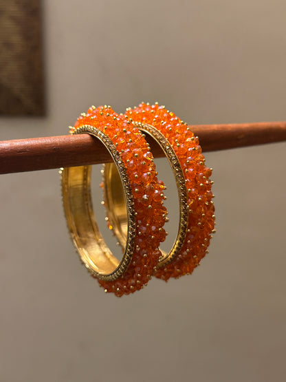 Crystal beaded Bangles(Minor Defected)