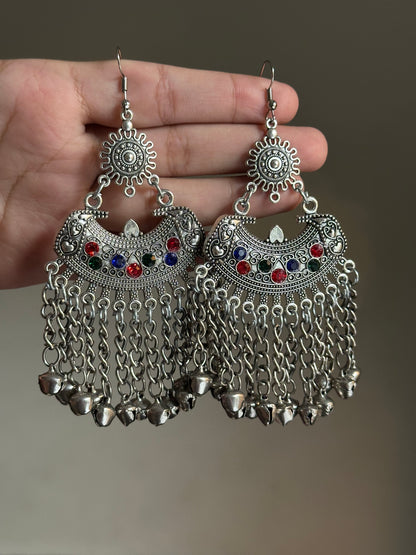 Chamkeeli Afghan Earrings