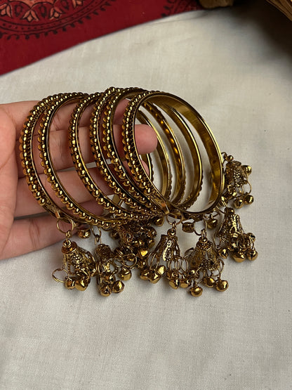 Beaded Bell Drop Bangles