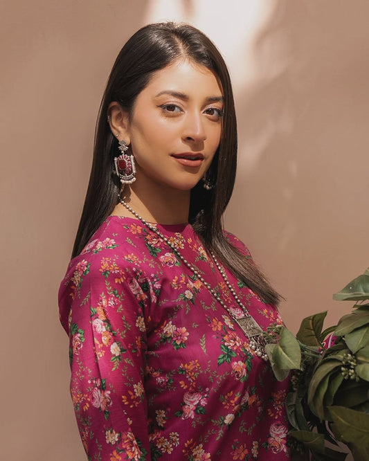 Lotus flower drop Earrings with pearls