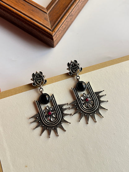 Midnight Bloom Earrings