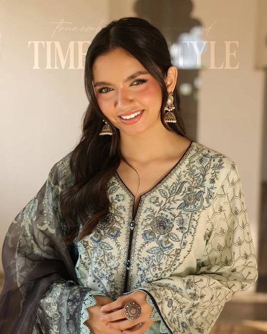 Peacock Dual tone Jhumki