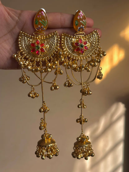 Bano Begum Kashmiri Earrings