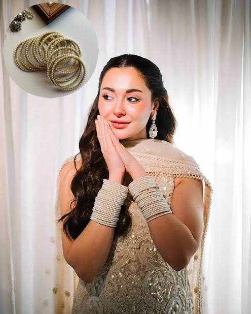 Handcrafted Pearl bangles