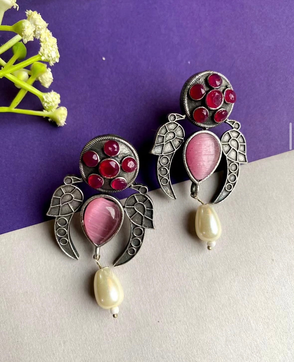 Bird Motif Earrings