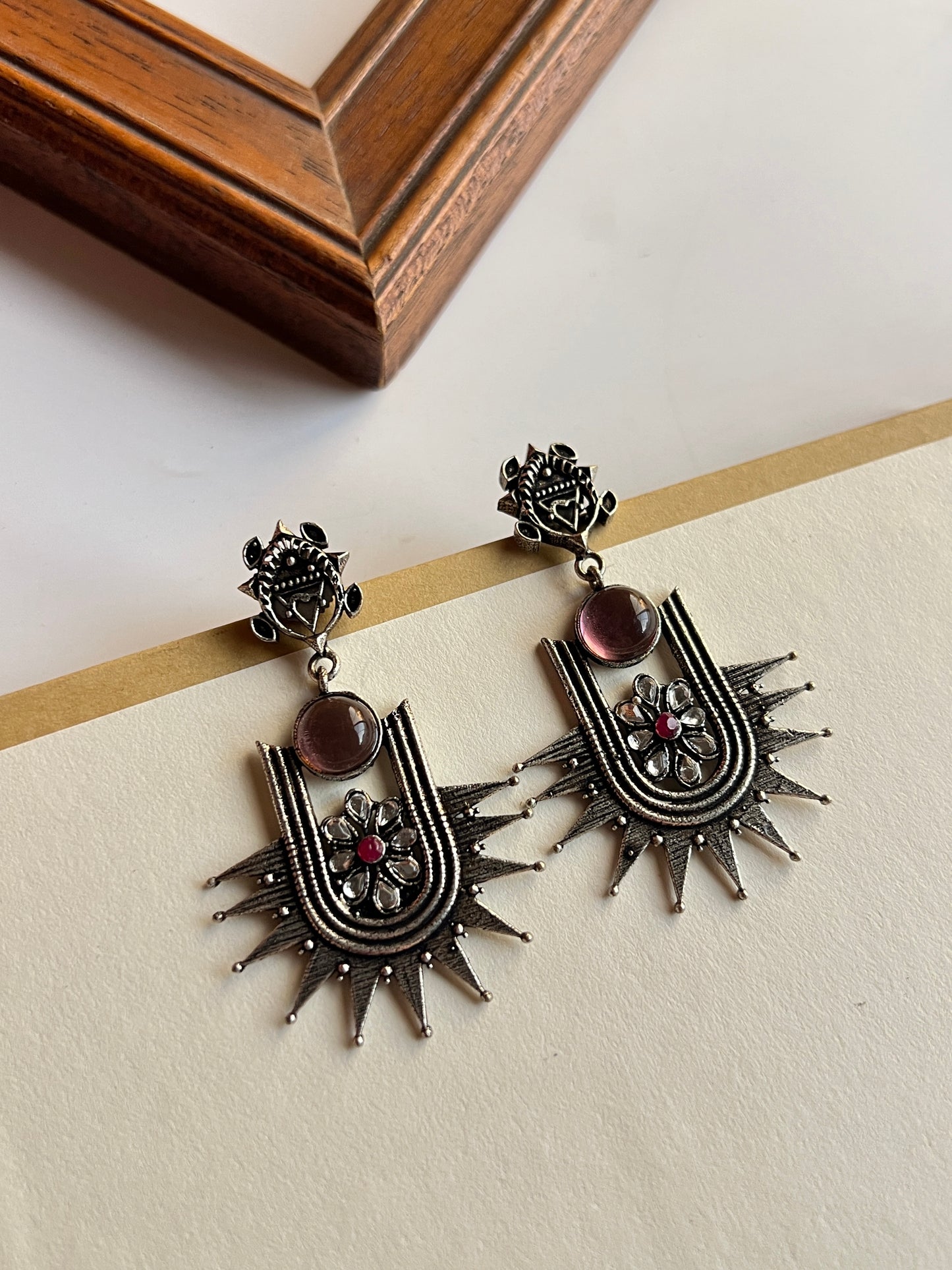 Midnight Bloom Earrings