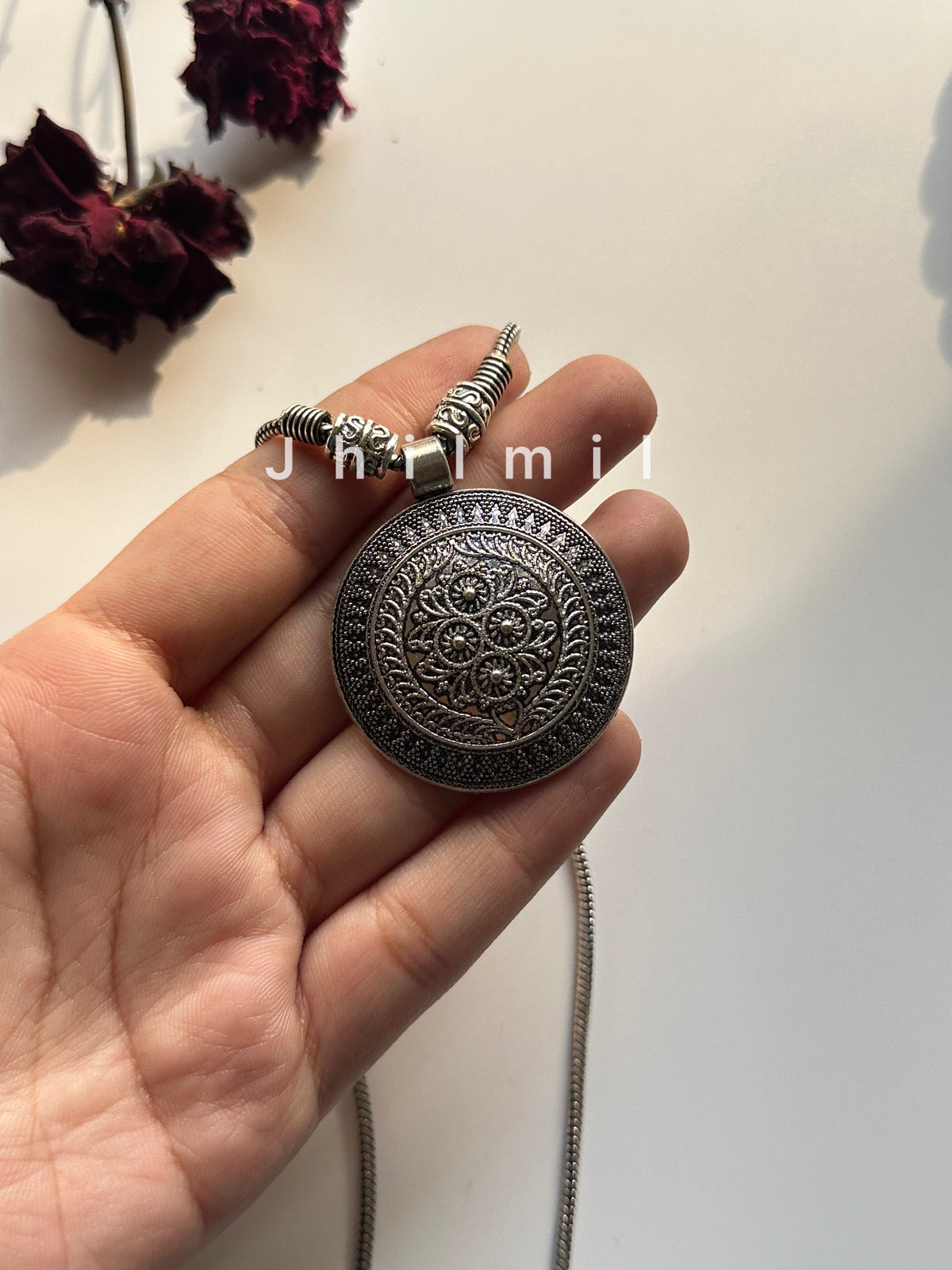 Small Round Pendant