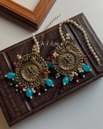 Rangrez sahara earrings