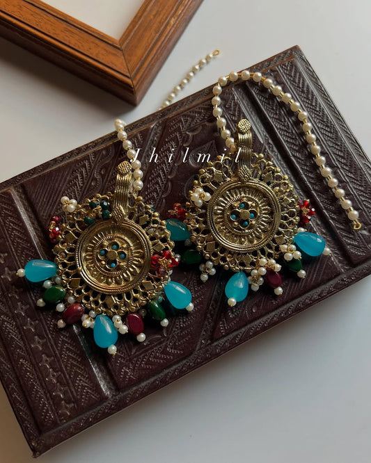 Rangrez sahara earrings