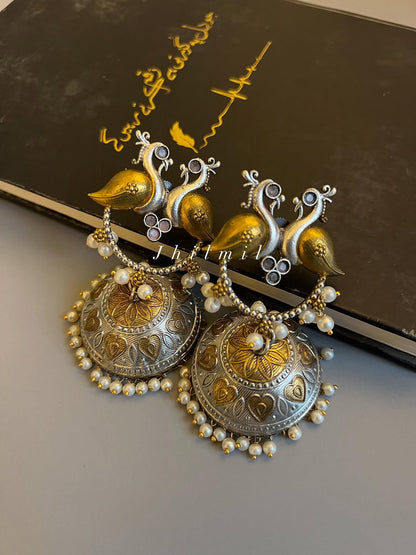 Hans Dual tone Jhumka