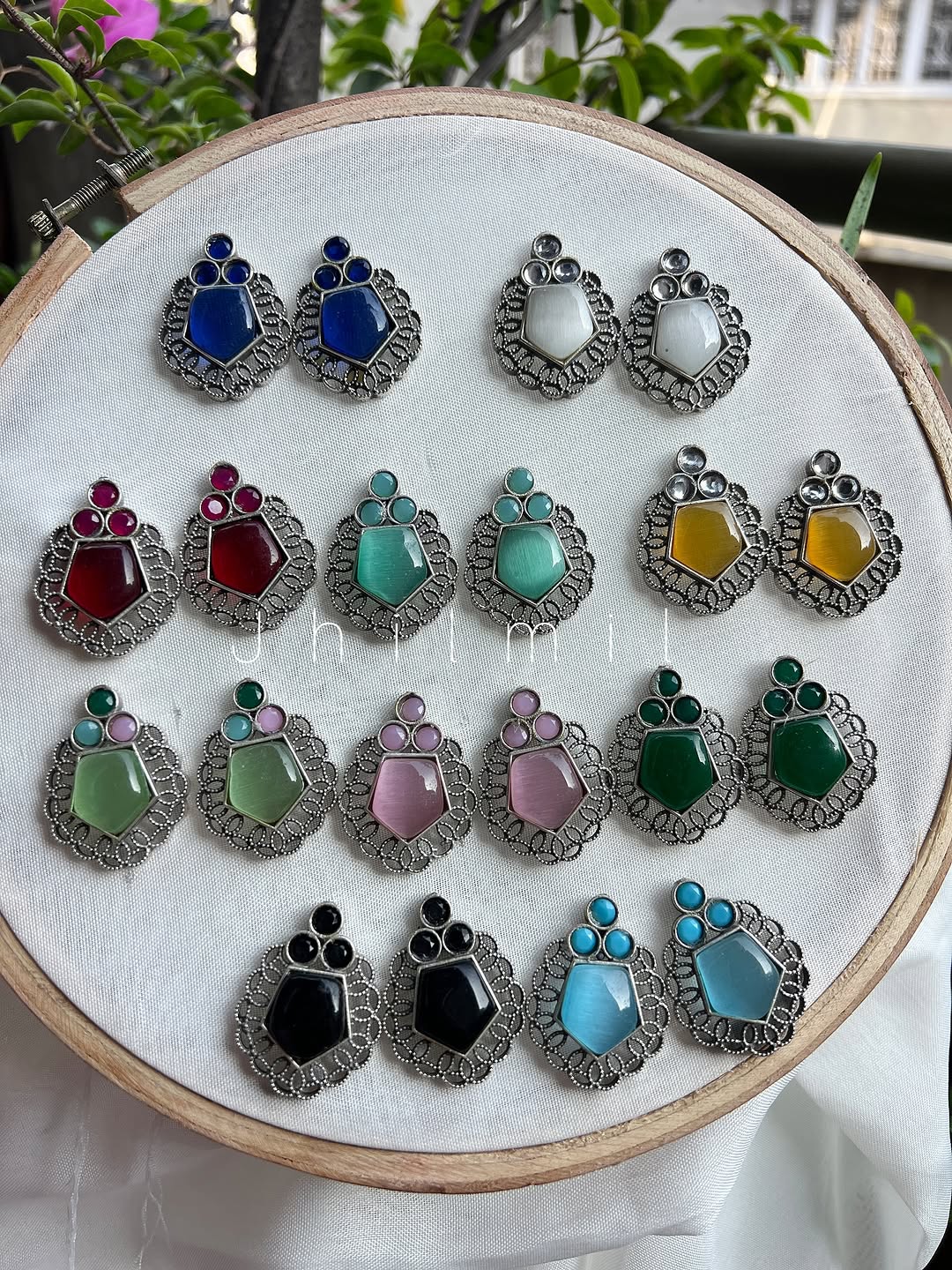 Phoolkari Studs
