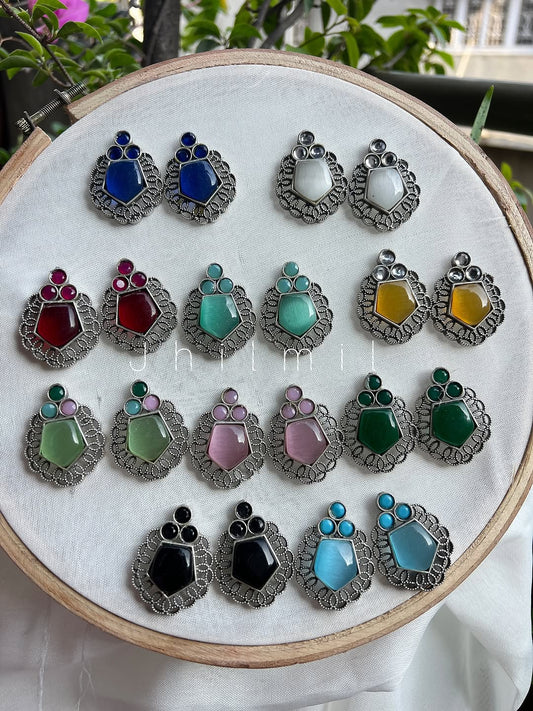 Phoolkari Studs