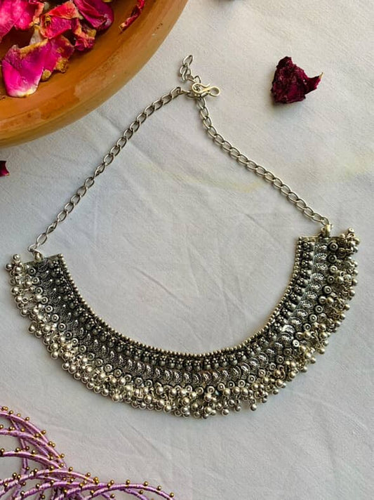 Chunky Beaded Choker