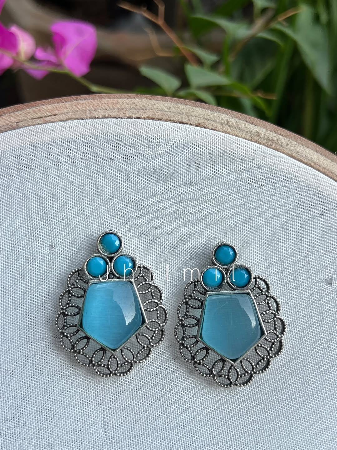 Phoolkari Studs