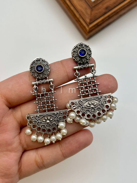 Jaal Pankhi Drop Earrings