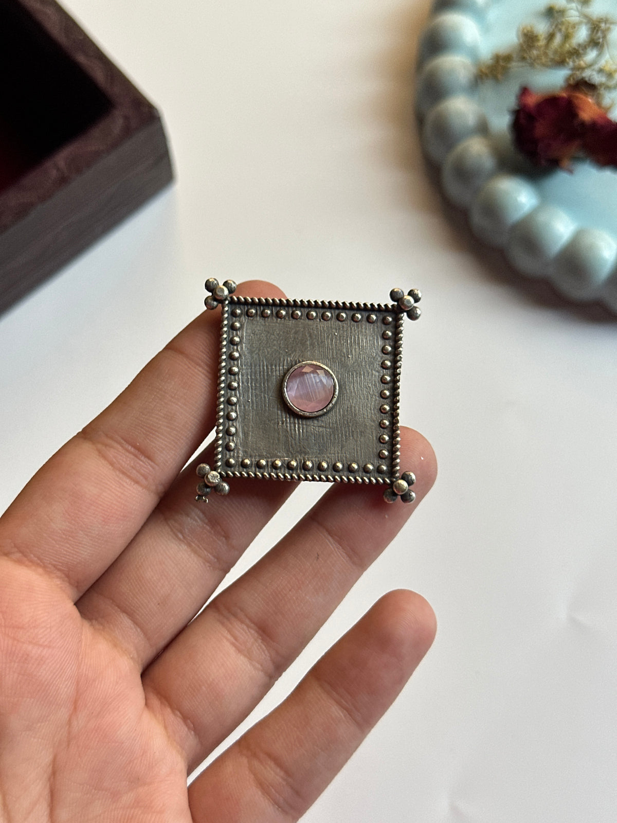 Chaar Bagh Ring (7 Colors)