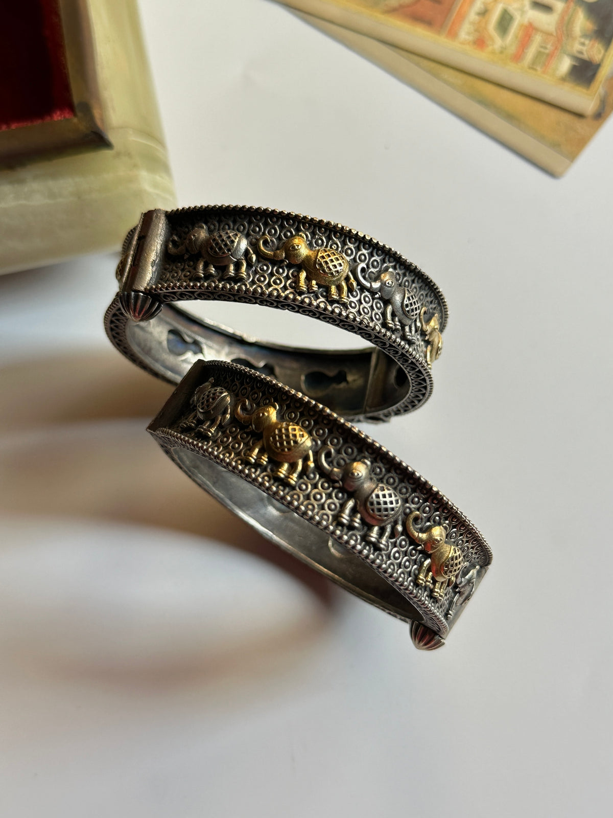 Dual Tone Elephant Kara