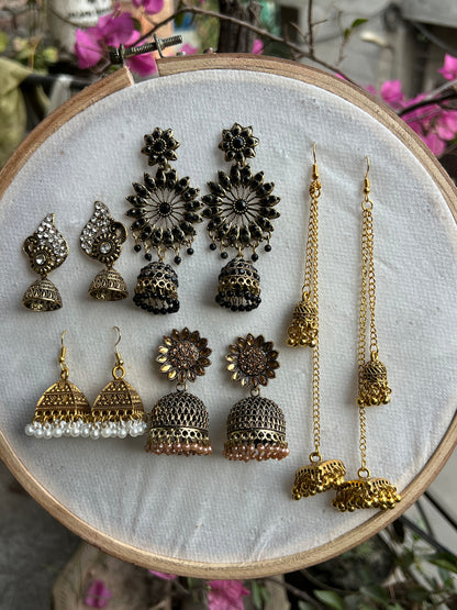 New Golden Jhumkis