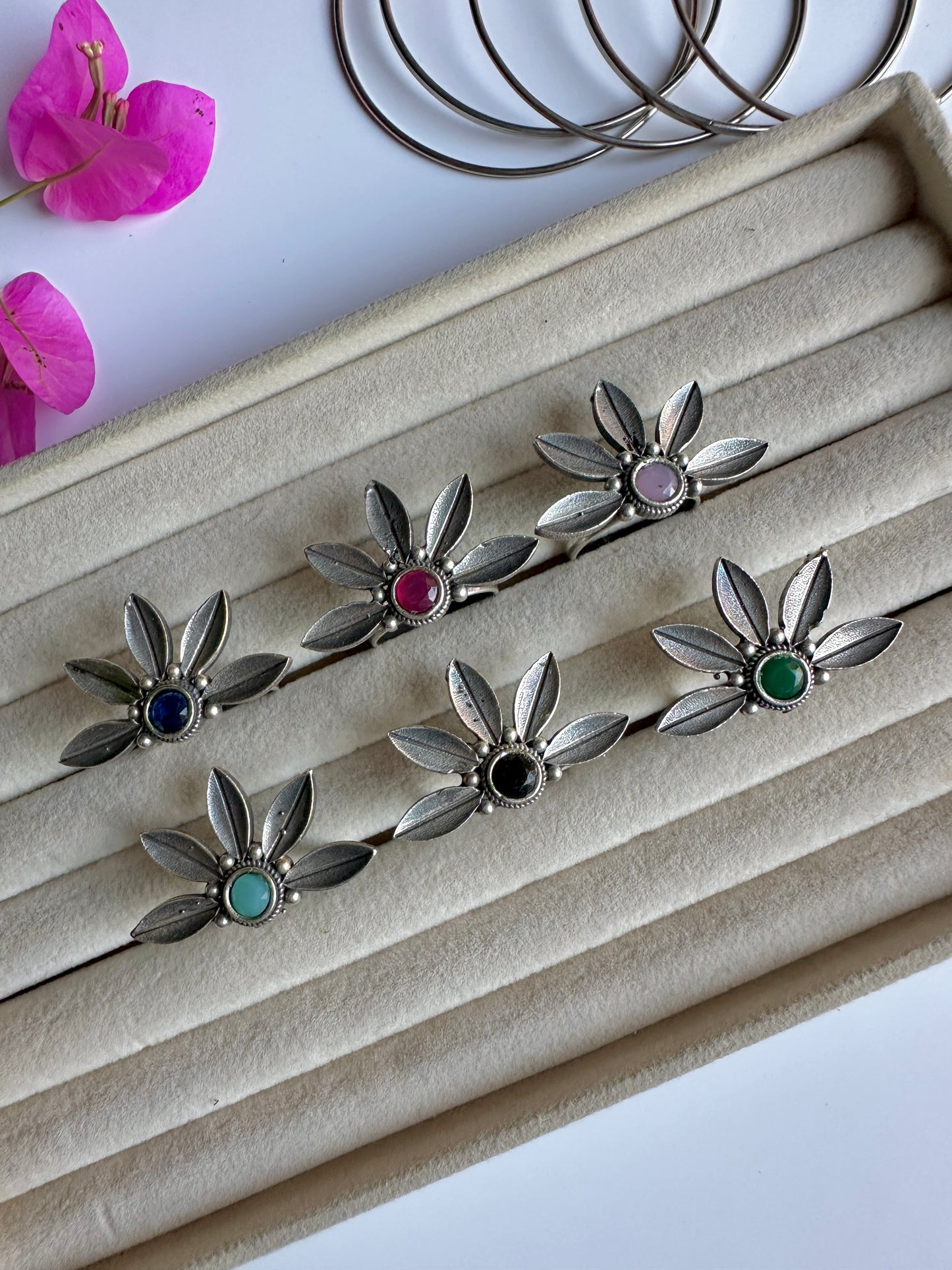 Design 1- Half Flower ring