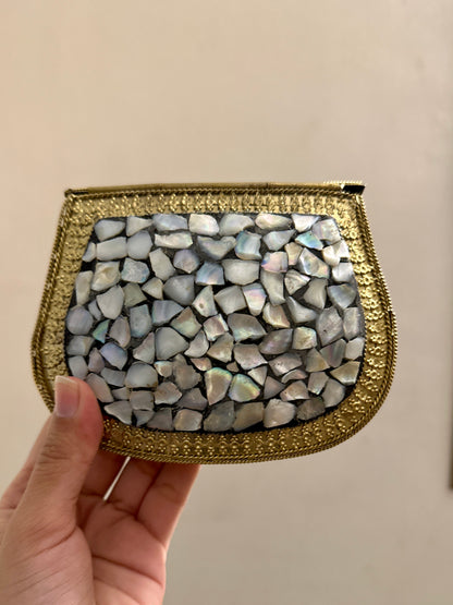 Medium Golden Seep Clutch Design 3