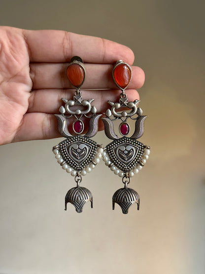 Zaviya Brass Earrings