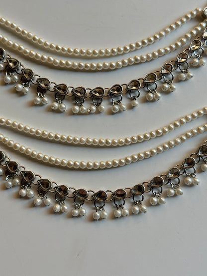 Pearl Kundan Sahara Pair