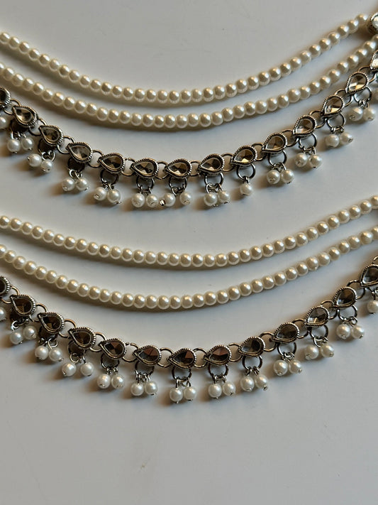 Pearl Kundan Sahara Pair