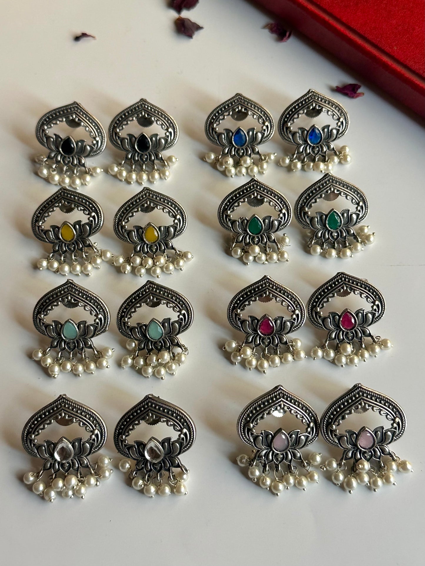Lotus Paan Studs