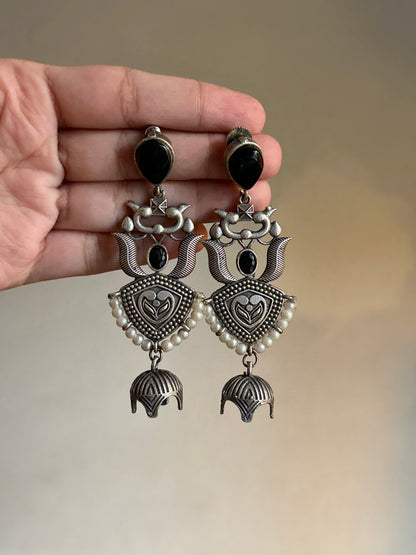 Zaviya Brass Earrings