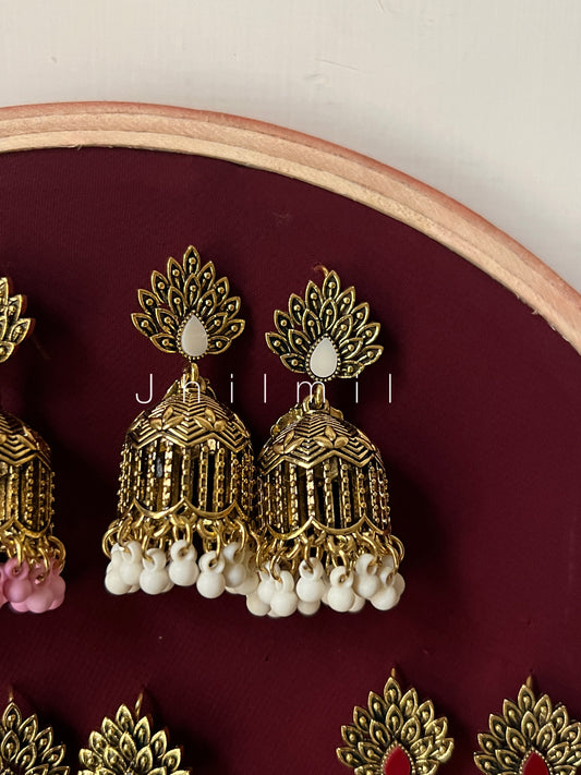 Gul Bahar Golden Jhumki