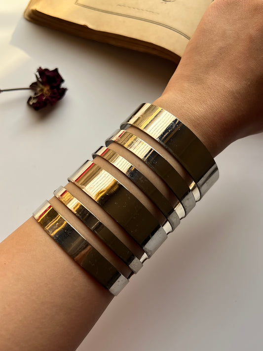 Silver Cuff Bangles