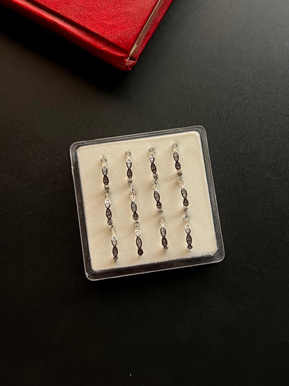 Silver Spiral Nosering