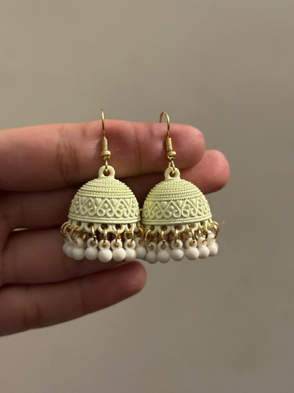 Matte Painted Jhumki