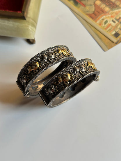 Dual Tone Elephant Kara