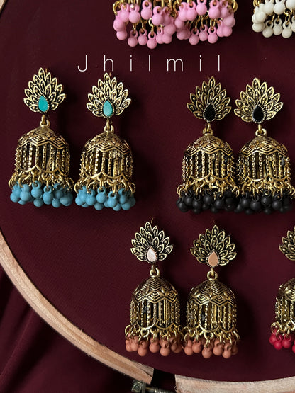 Gul Bahar Golden Jhumki