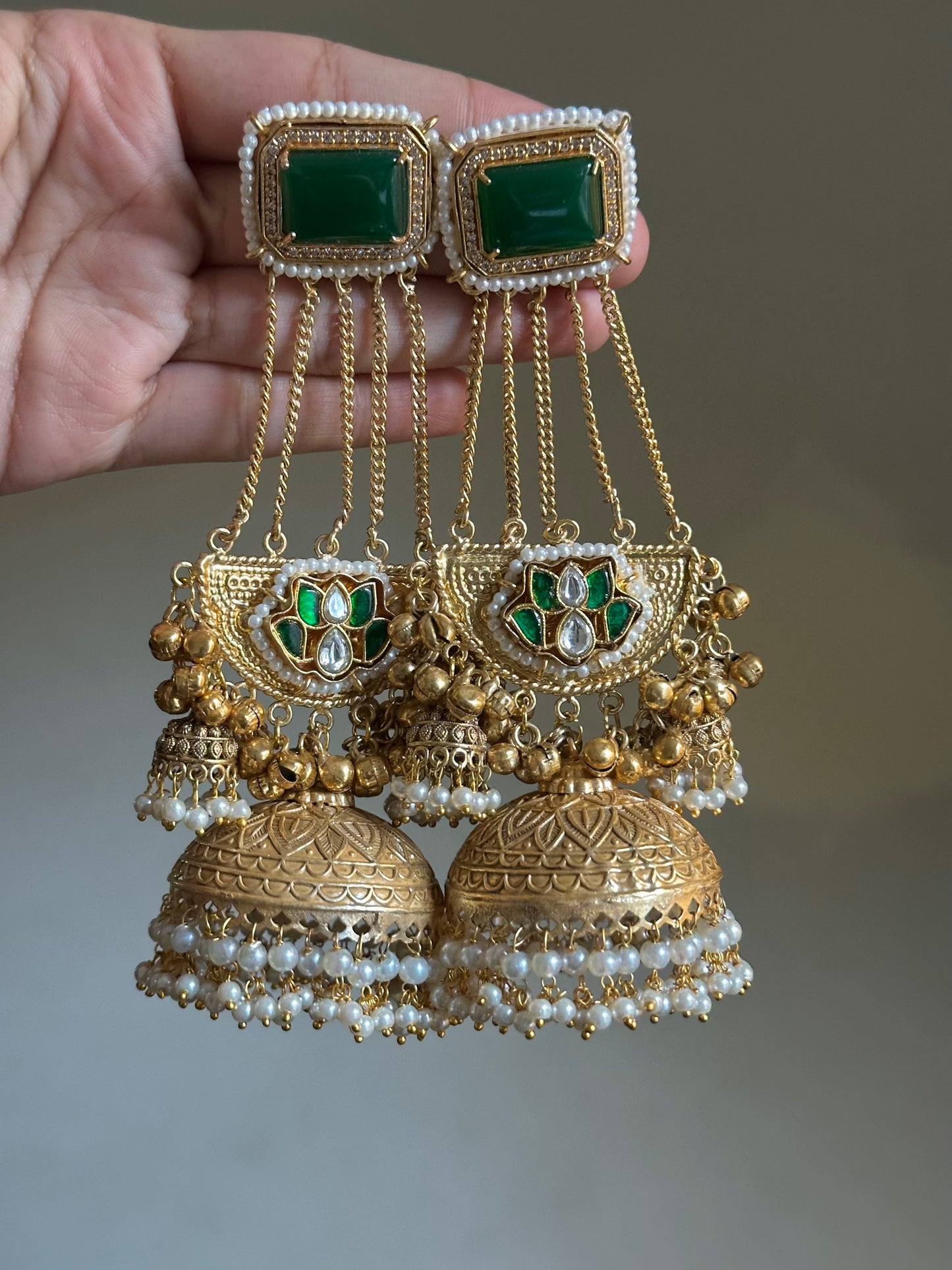 Noor Mahal Kashmiri Jhumka