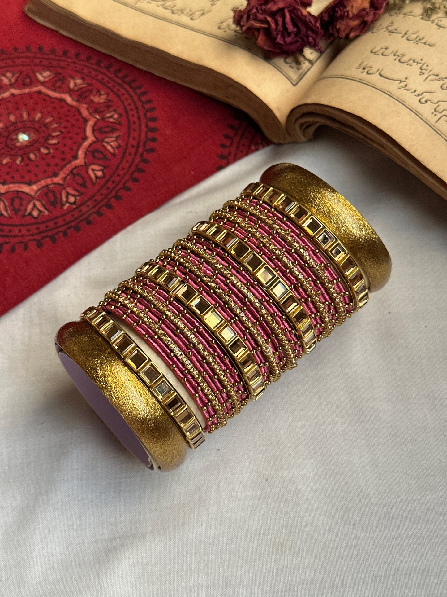 Shehnai Bangle Set (9 Colors)