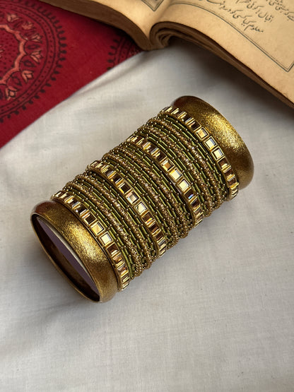 Shehnai Bangle Set (9 Colors)