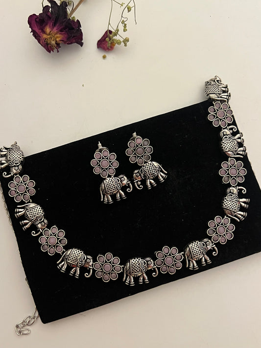 Hathi x Phool Choker Set