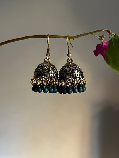 Zari Jhumki (10 colors)