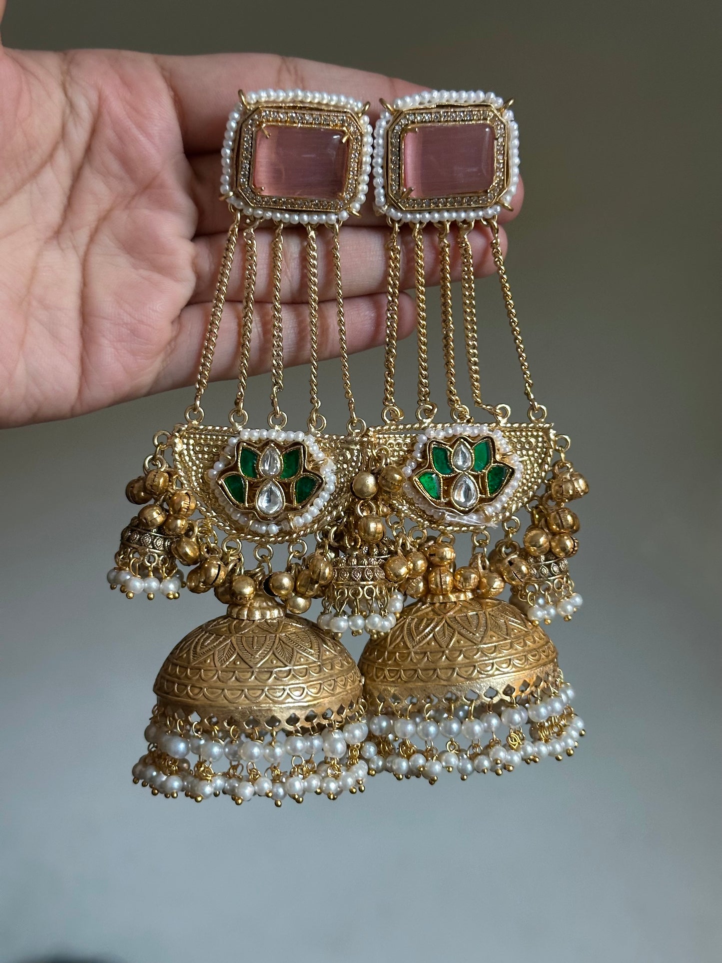 Noor Mahal Kashmiri Jhumka