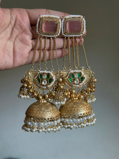 Noor Mahal Kashmiri Jhumka