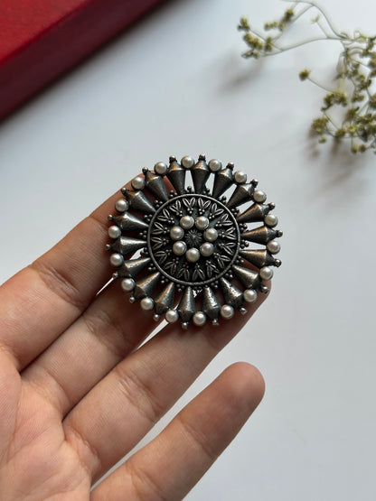Oversized Phool Ring