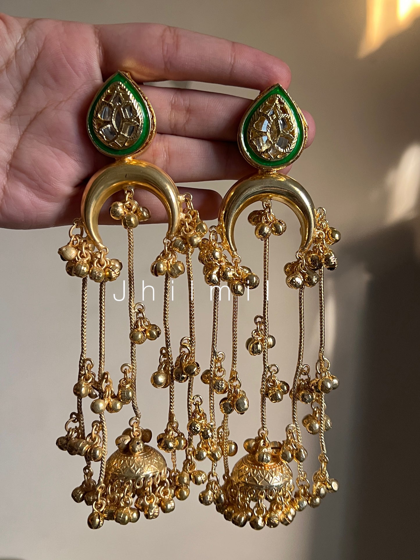 Chand Begum Kashmiri Jhumka