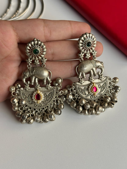 Hathi Brass Earrings