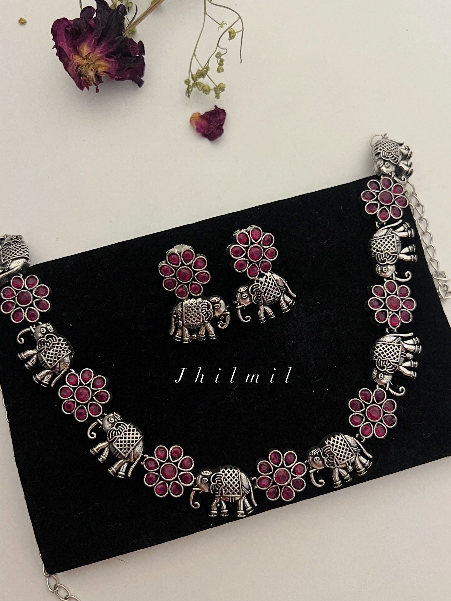 Hathi x Phool Choker Set
