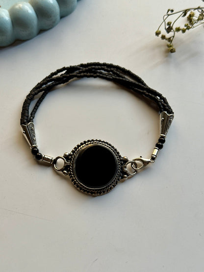 Round Afghan Beaded Bracelet